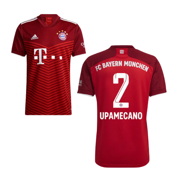 FC BAYERN MÜNCHEN Trikot Home Herren 21 / 22 - UPAMECANO 2