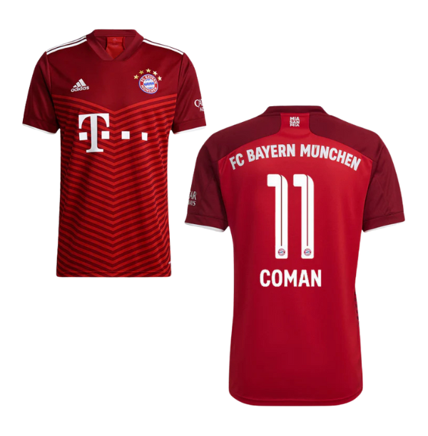 FC BAYERN MÜNCHEN Trikot Home Herren 21 / 22 - COMAN 11