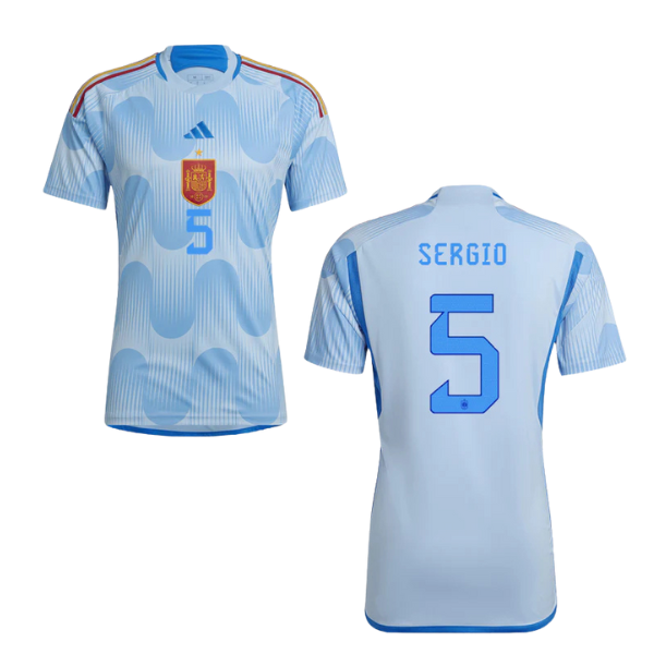 FEF SPANIEN Trikot Away Kinder WM 2022 - SERGIO 5