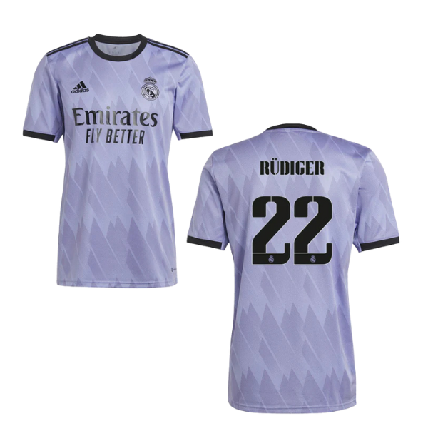 REAL MADRID Trikot Away Kinder 22 / 23 - RÜDIGER 22