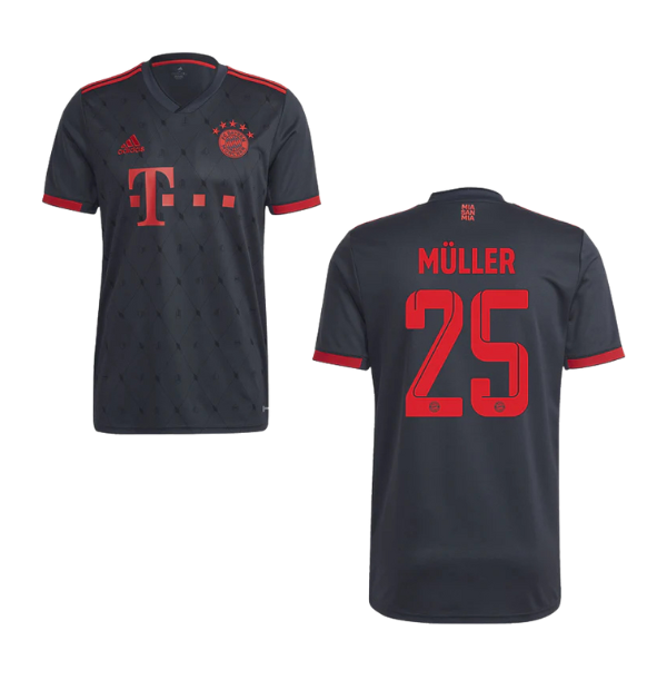 FC BAYERN MÜNCHEN Trikot 3rd Herren 22 / 23 - MÜLLER 25