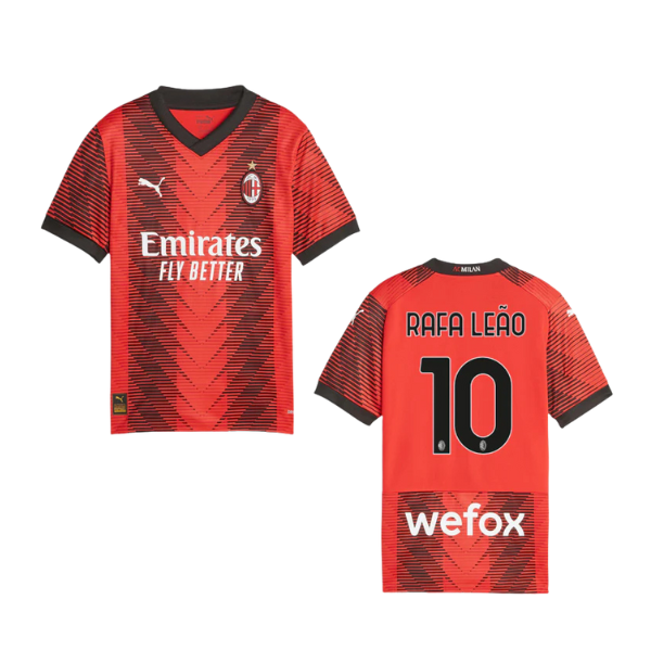 puma AC MAILAND Trikot Home Kinder 23 / 24 - RAFA LEAO 10