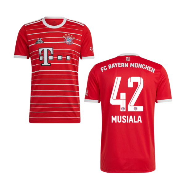 FC BAYERN MÜNCHEN Trikot Home Herren 22 / 23 - MUSIALA 42