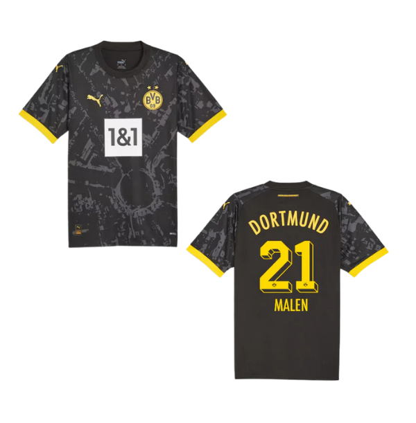 puma BVB BORUSSIA DORTMUND Trikot Away Frauen 23 / 24 - MALEN 21