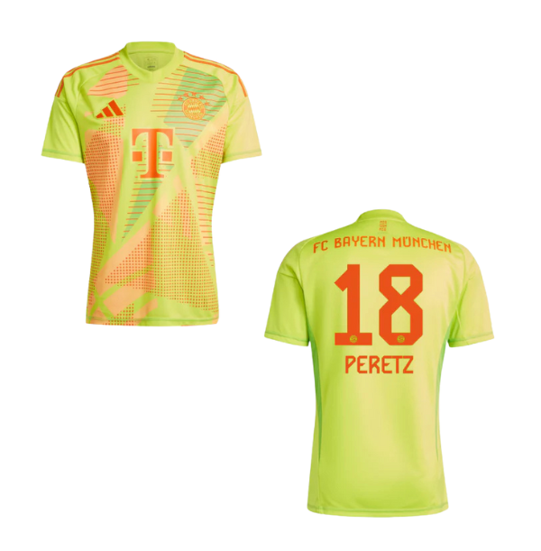 FCB BAYERN MÜNCHEN Trikot Torwart Herren 24 / 25 - PERETZ 18