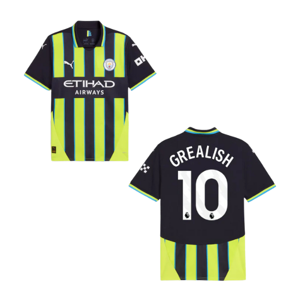 MCFC MANCHESTER CITY Trikot Away Kinder 24 / 25 - GREALISH 10