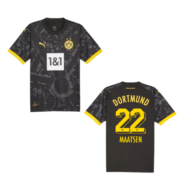 puma BVB BORUSSIA DORTMUND Trikot Away Frauen 23 / 24 - MAATSEN 22