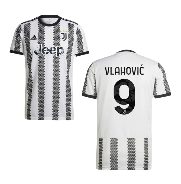 JUVENTUS TURIN Trikot Authentic Home Herren 22 / 23 - VLAHOVIC 9