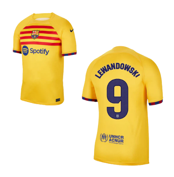 FC BARCELONA Trikot 4rd Kinder 23 / 24 - LEWANDOWSKI 9