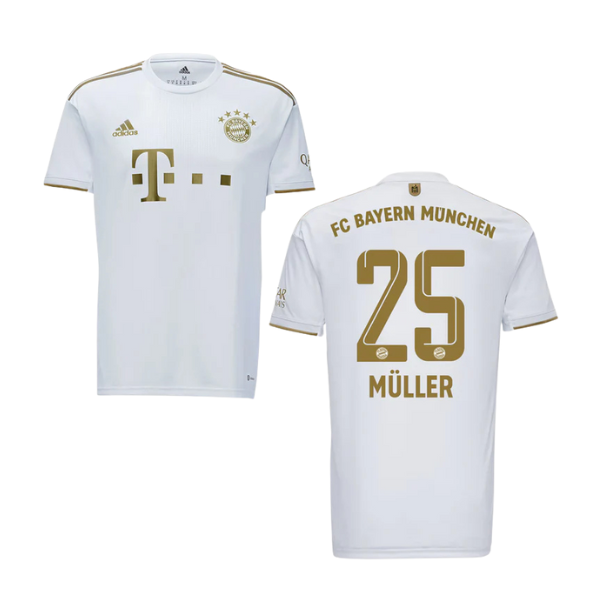 FC BAYERN MÜNCHEN Trikot Away Herren 22 / 23 - MÜLLER 25