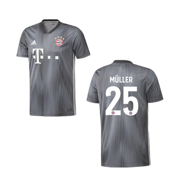 FC BAYERN MÜNCHEN Trikot 3rd Herren 2018 / 2019 - MÜLLER 25