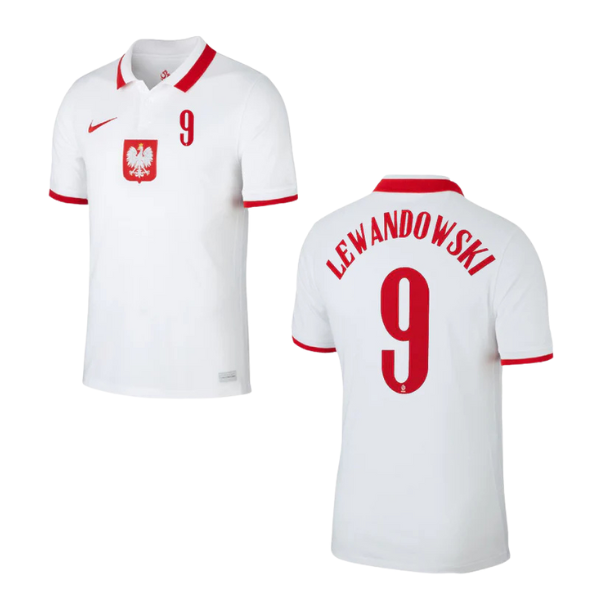 POLEN Trikot Home Kinder 21 / 22 - LEWANDOWSKI 9