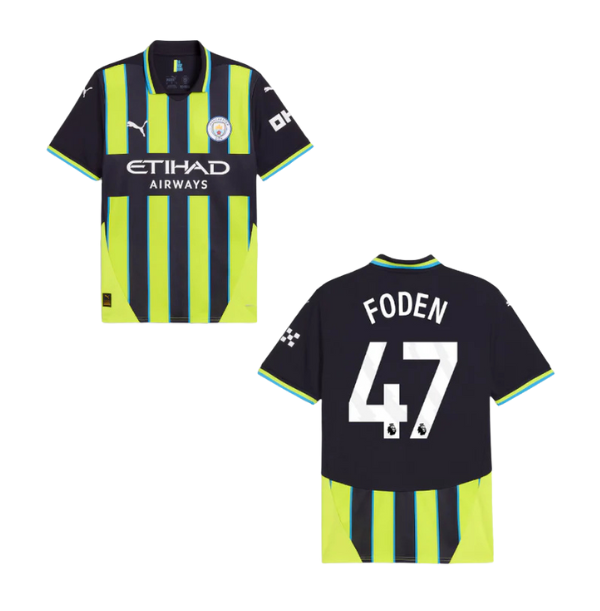 MCFC MANCHESTER CITY Trikot Away Kinder 24 / 25 - FODEN 47