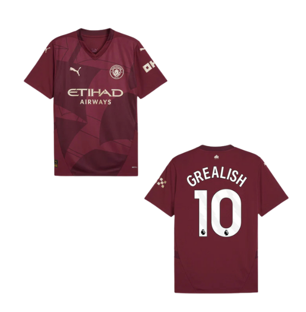 MCFC MANCHESTER CITY Trikot 3rd Herren 24 / 25 - GREALISH 10