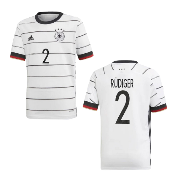 DFB DEUTSCHLAND Trikot Home Herren 21 / 22 - RÜDIGER 2