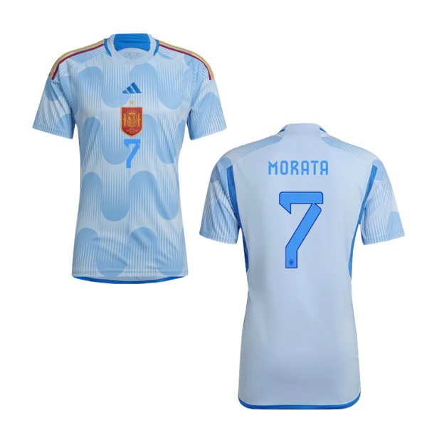 FEF SPANIEN Trikot Away Kinder WM 2022 - MORATA 7