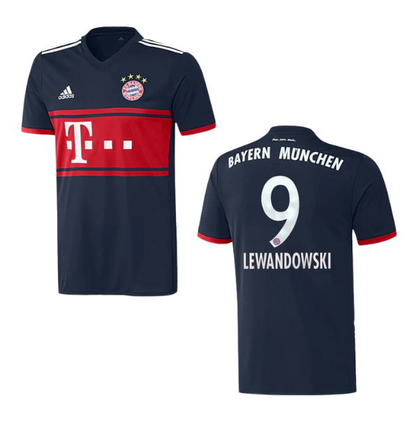 FC BAYERN MÜNCHEN Trikot Away Kinder 2017 / 2018 - LEWANDOWSKI 9