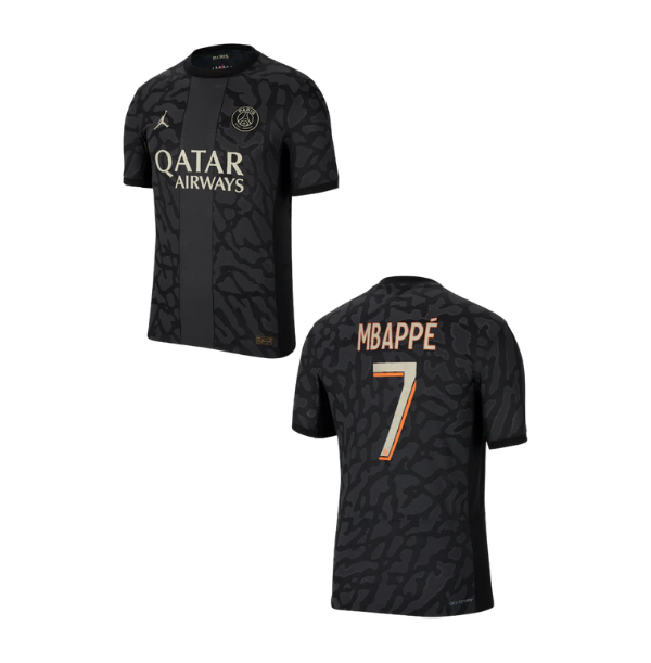 PSG PARIS SAINT-GERMAIN Trikot 3rd Herren 23 / 24 - MBAPPÉ 7 (Ligue 1)