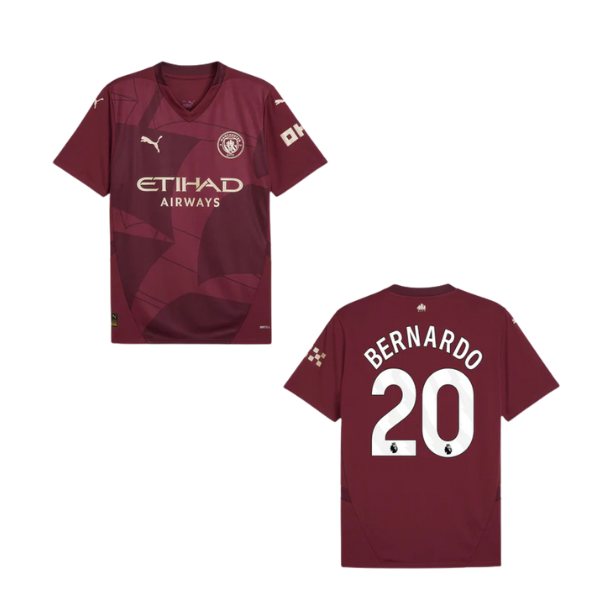 MCFC MANCHESTER CITY Trikot 3rd Herren 24 / 25 - BERNARDO 20