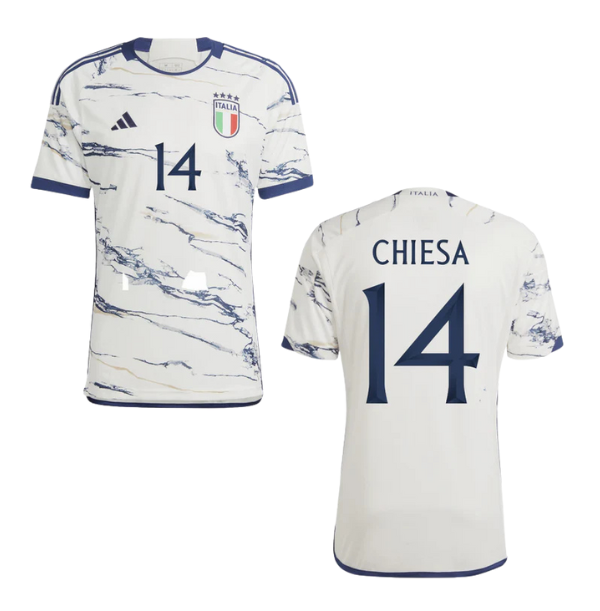 FIGC ITALIEN Trikot Away Authentic Herren 23 / 24 - CHIESA 14