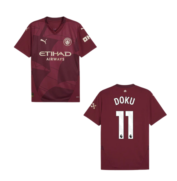 MCFC MANCHESTER CITY Trikot 3rd Herren 24 / 25 - DOKU 11