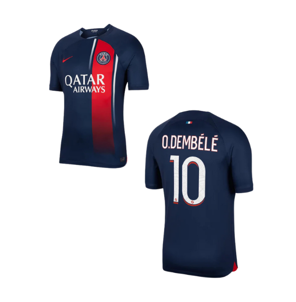 PSG PARIS SAINT-GERMAIN Trikot Home Herren 23 / 24 - O.DEMBELE 10