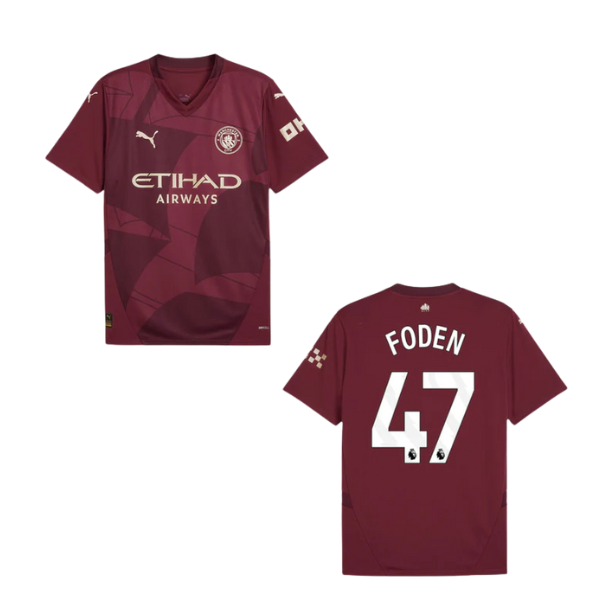 MCFC MANCHESTER CITY Trikot 3rd Herren 24 / 25 - FODEN 47