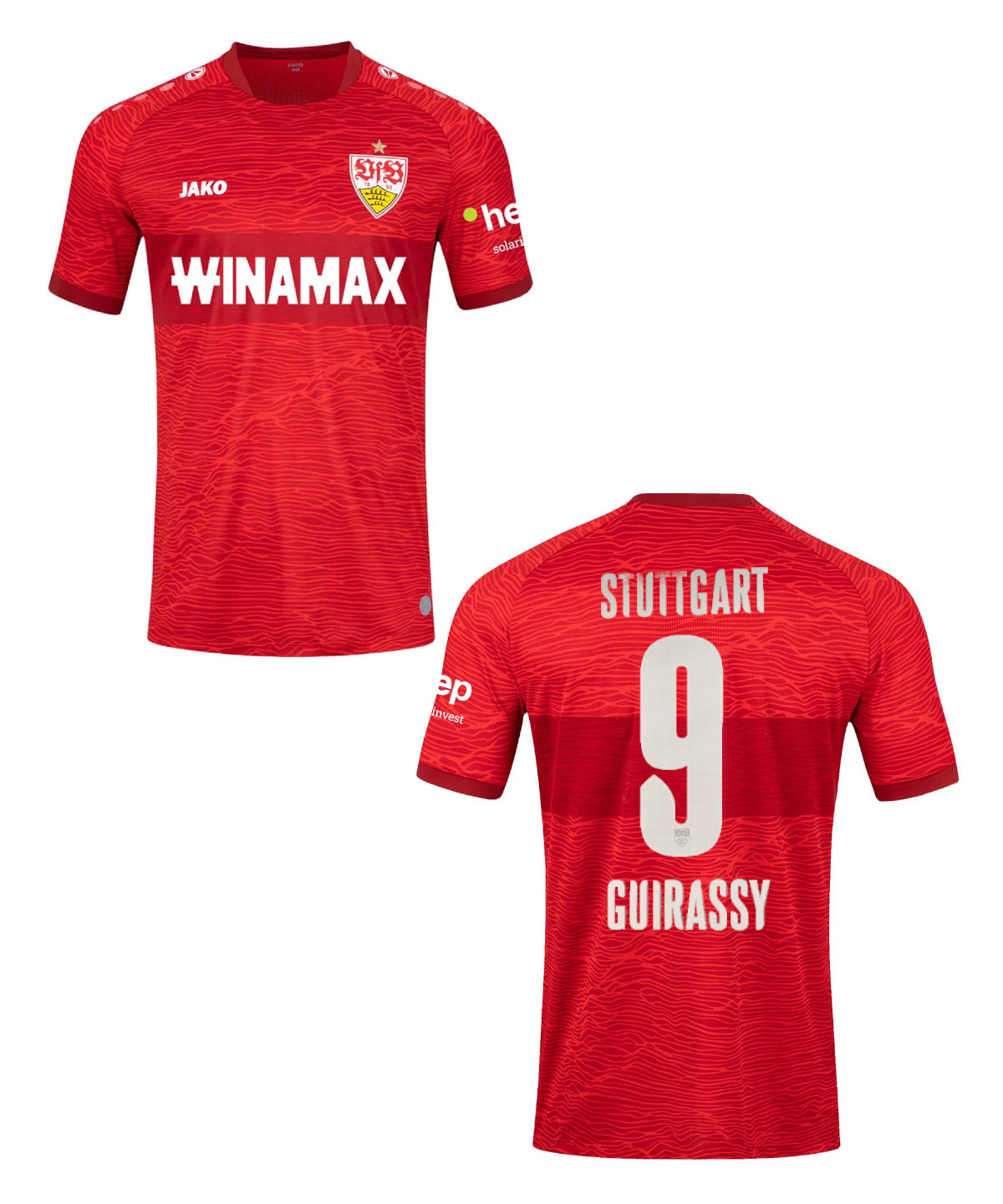 jako VFB STUTTGART Trikot Away Herren 23 / 24 - GUIRASSY 9