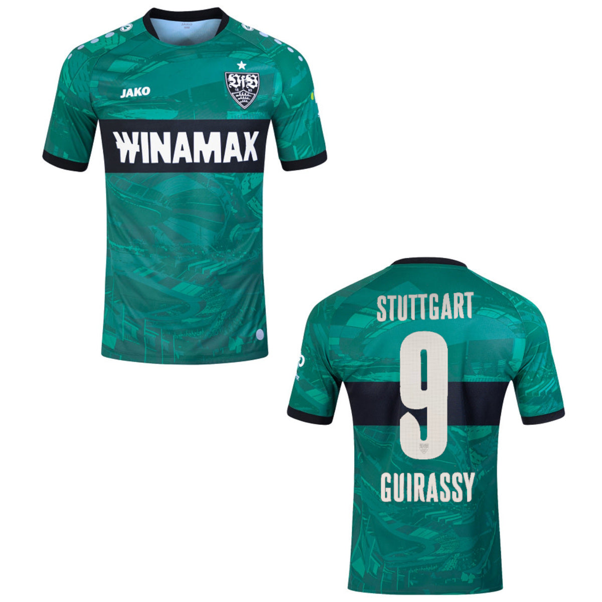 jako VFB STUTTGART Trikot 3rd Herren 23 / 24 - GUIRASSY 9