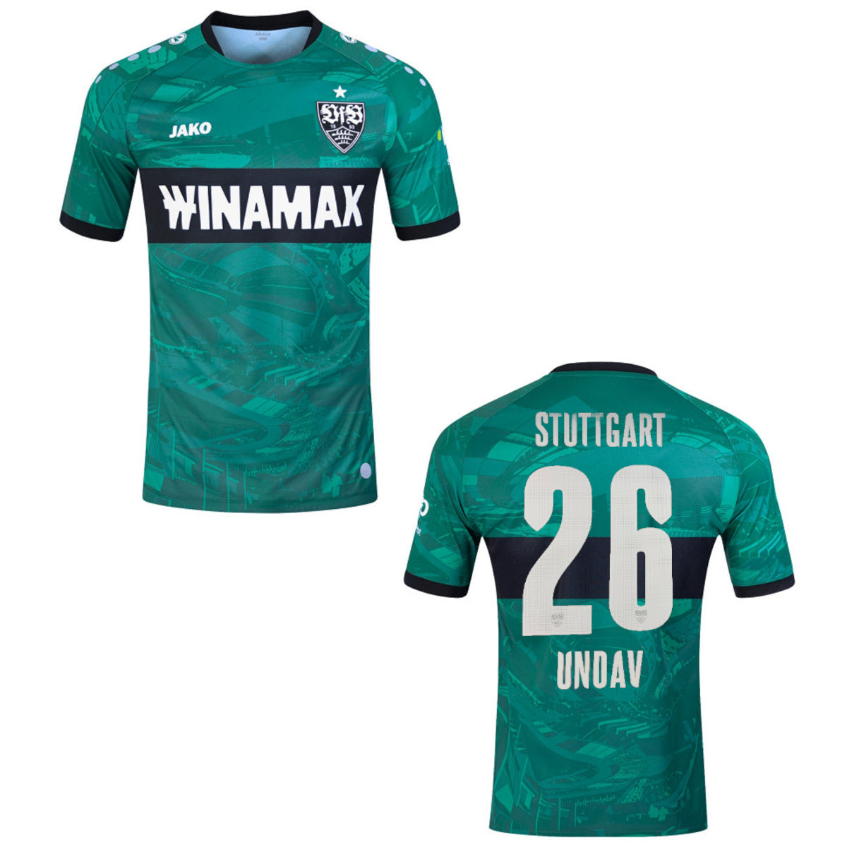 jako VFB STUTTGART Trikot 3rd Herren 23 / 24 - UNDAV 26