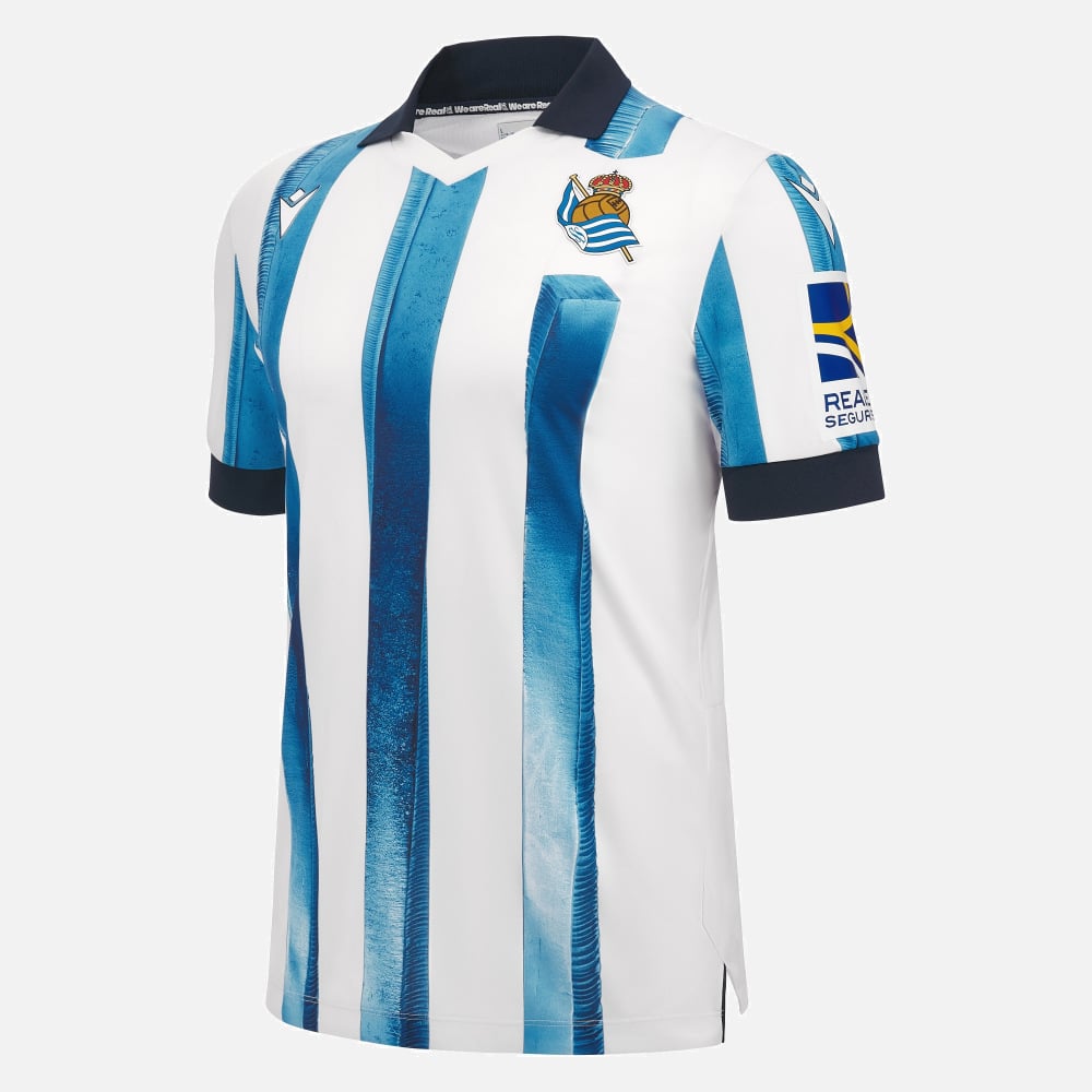 macron REAL SOCIEDAD Trikot Home Herren 23 / 24