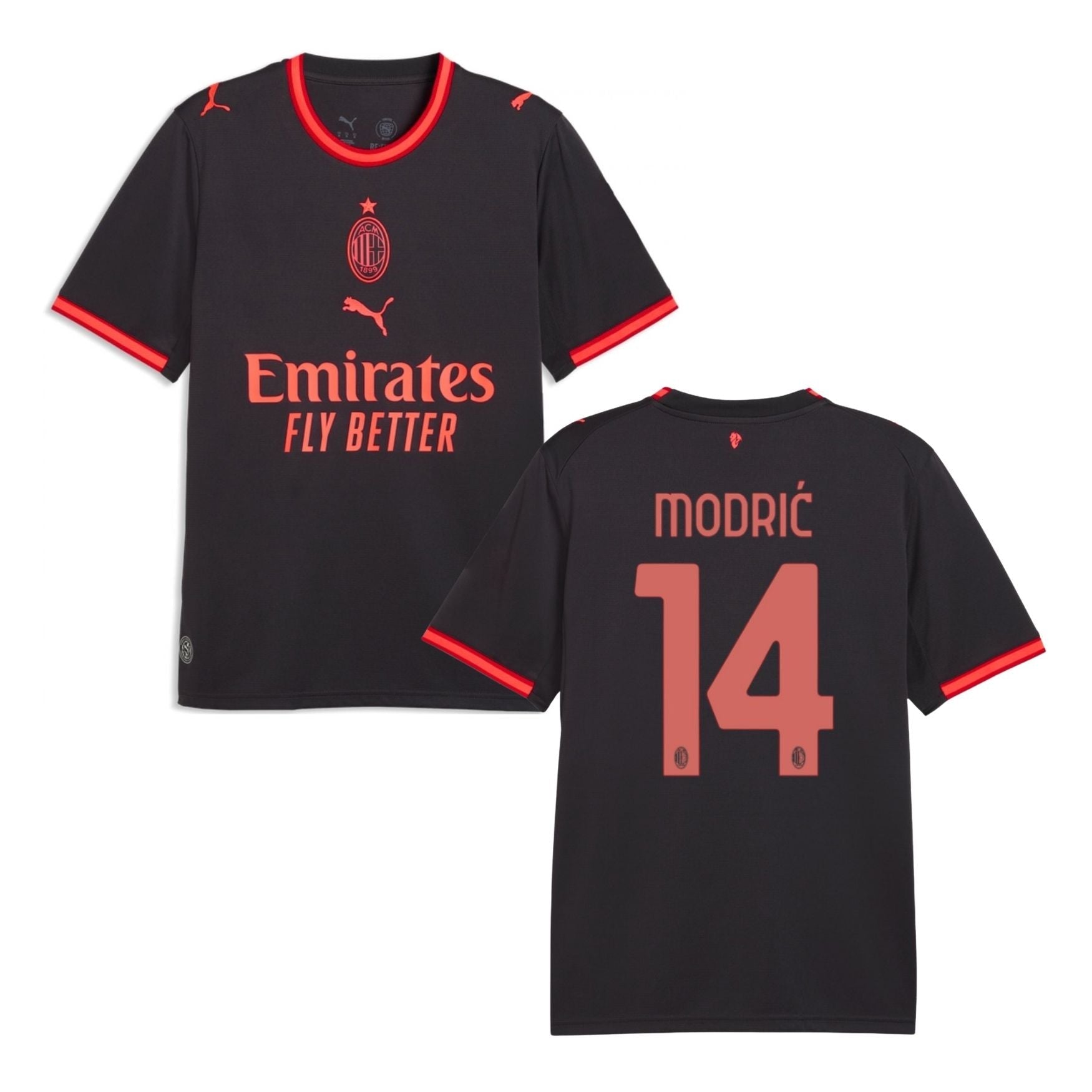 ACM AC MILÁN Camiseta Tercera Hombre 26 / 27 - MODRIĆ 14 - sportiger.de
