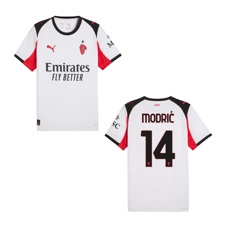 ACM AC MAILAND Trikot Away Herren 25 / 26 - MODRIĆ 14 - sportiger.de
