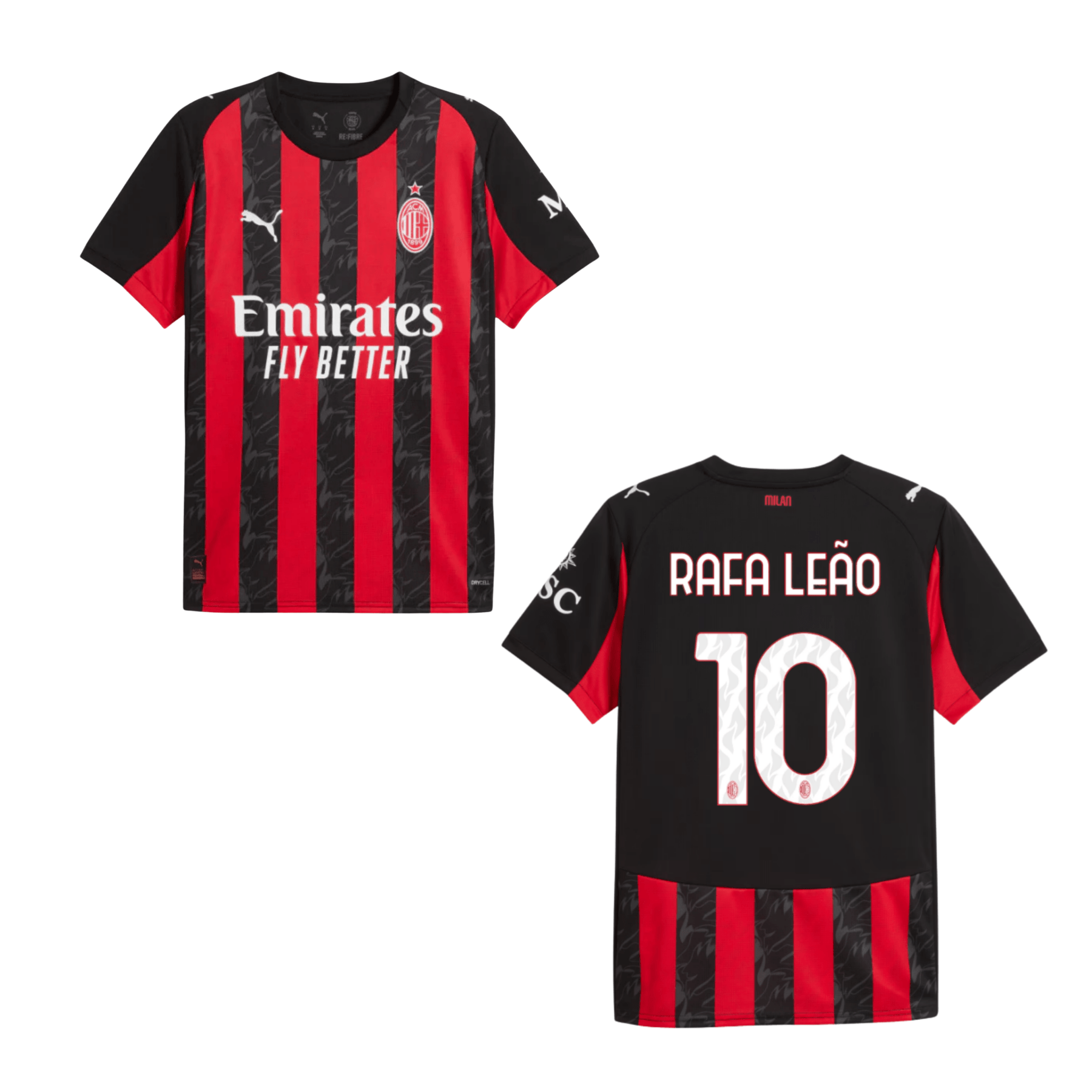 ACM AC MAILAND Trikot Home Herren 25 / 26 - RAFA LEÃO 10 - sportiger.de