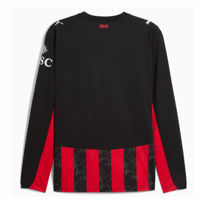 ACM AC MAILAND Trikot Home Herren langarm 25 / 26 - sportiger.de