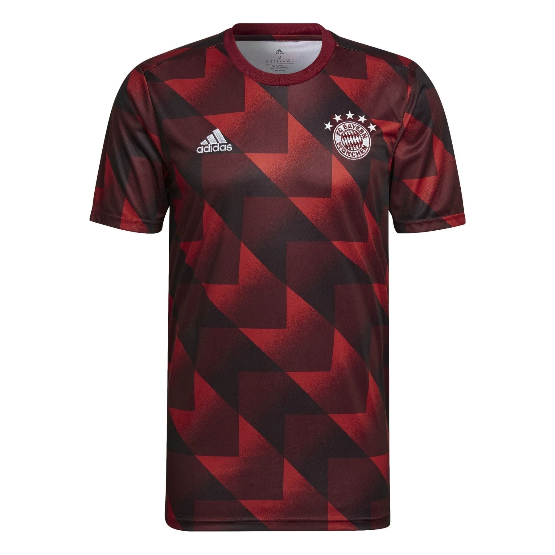 adidas FC BAYERN MÜNCHEN Pre - Match Shirt Kinder rot - schwarz - sportiger.de