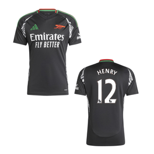 AFC FC ARSENAL LONDON Trikot Away Herren 24 / 25 - HENRY 12 (Legend) (Retro Style) - sportiger.de