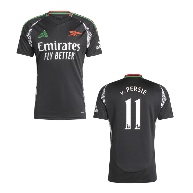 AFC FC ARSENAL LONDON Trikot Away Herren 24 / 25 - v. PERSIE 11 (Legend) (Retro Style) - sportiger.de