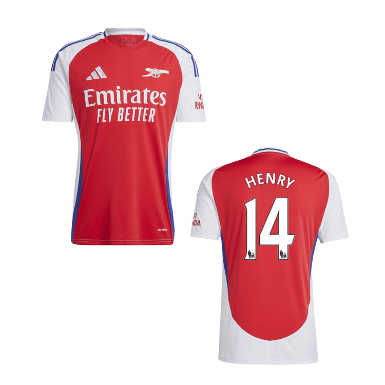 AFC FC ARSENAL LONDON Trikot Home Herren 24 / 25 - HENRY 14 (Legend) (Retro Style) - sportiger.de