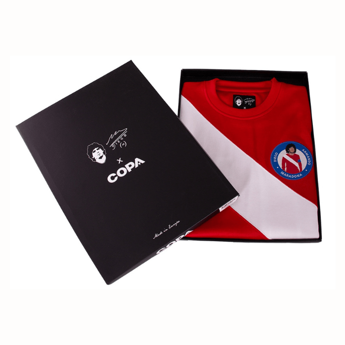 ARGENTINOS JUNIORS Retro Shirt 1976 MARADONA 16 - sportiger.de