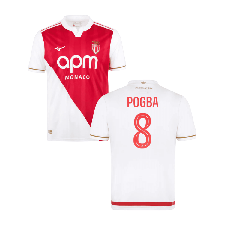 AS MONACO Trikot Home Herren 25 / 26 - POGBA 8 - sportiger.de