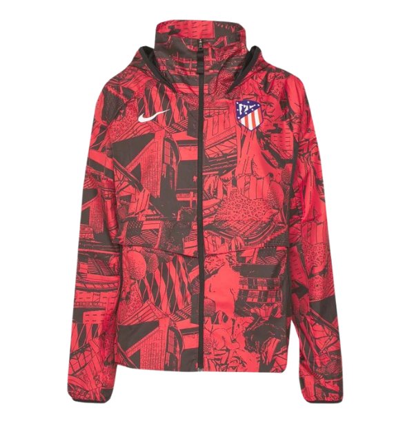 ATLETICO MADRID AWF Jacke Frauen rot - schwarz - sportiger.de