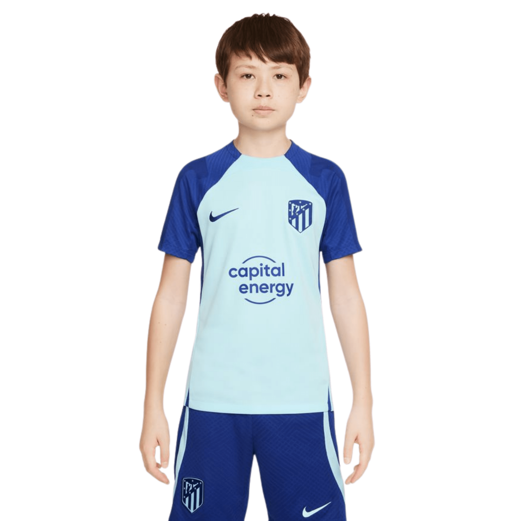 ATLETICO MADRID Strike Oberteil Kinder hellblau - sportiger.de