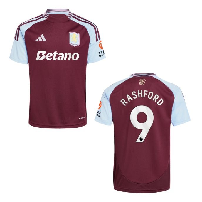 AVFC FC ASTON VILLA Trikot Home Herren 24 / 25 - RASHFORD 9 - sportiger.de