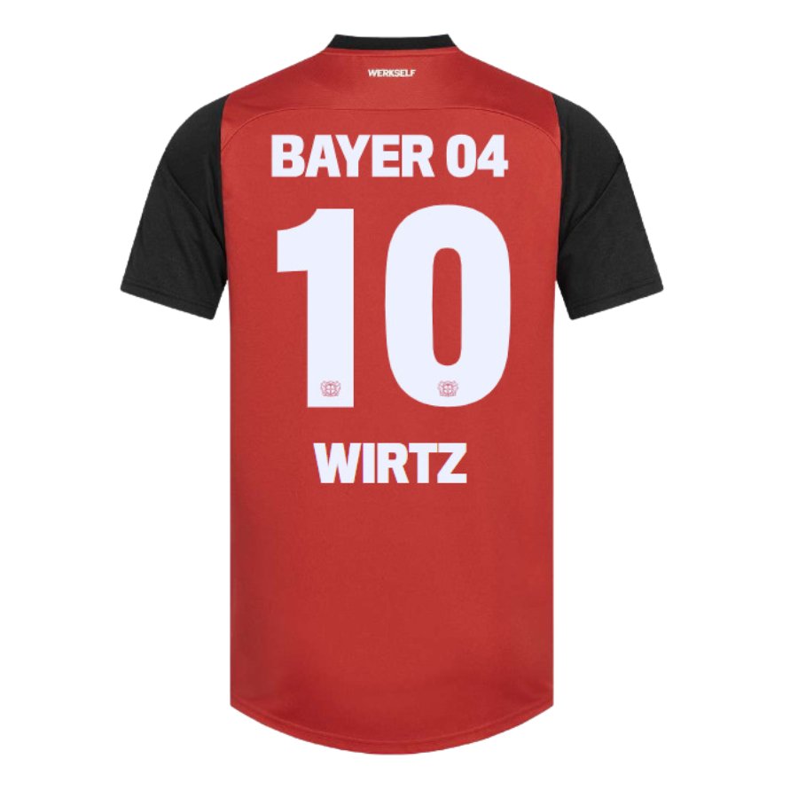 BAYER 04 LEVERKUSEN Trikot Home Herren 24 / 25 - WIRTZ 10 - sportiger.de