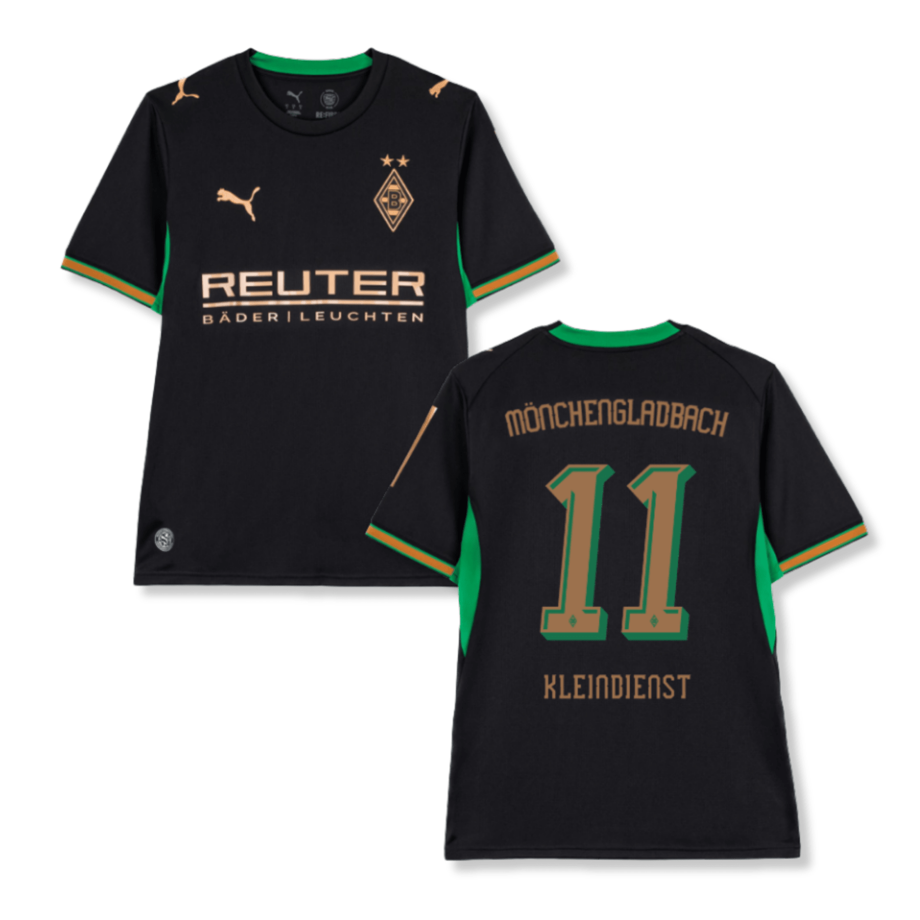BMG BORUSSIA MÖNCHENGLADBACH Maillot Away Enfant 26 / 27 - KLEINDIENST 11 - sportiger.de