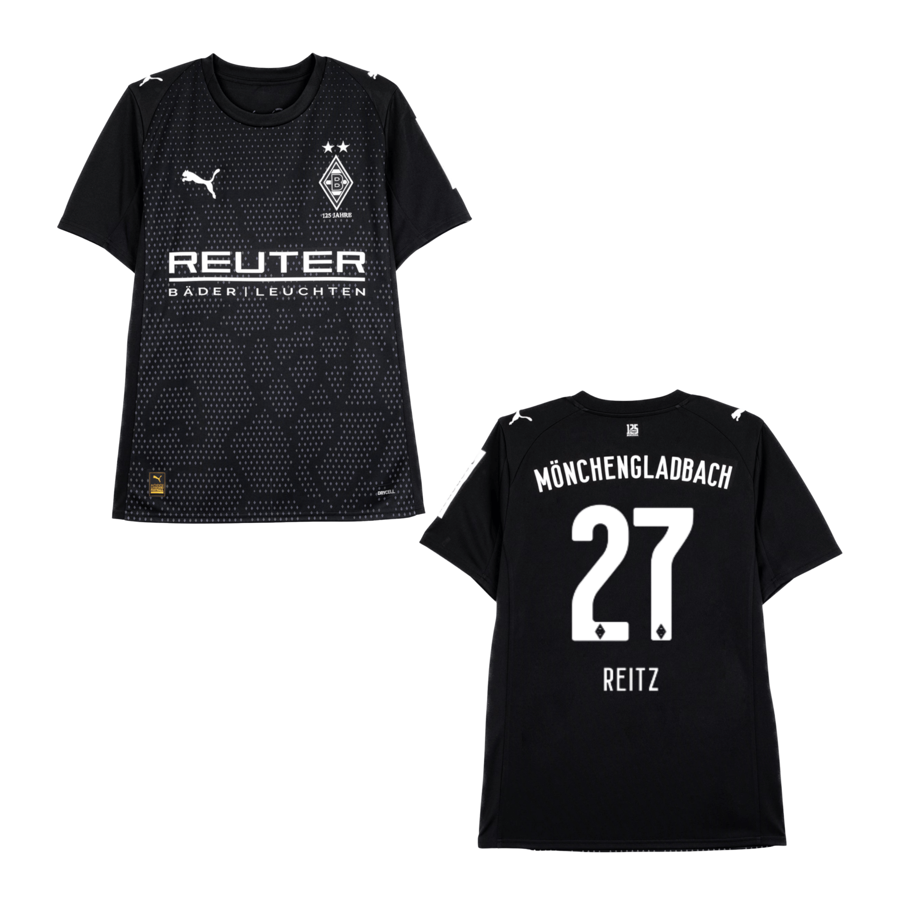 BMG BORUSSIA MÖNCHENGLADBACH Trikot 3rd Herren 25 / 26 - REITZ 27 - sportiger.de