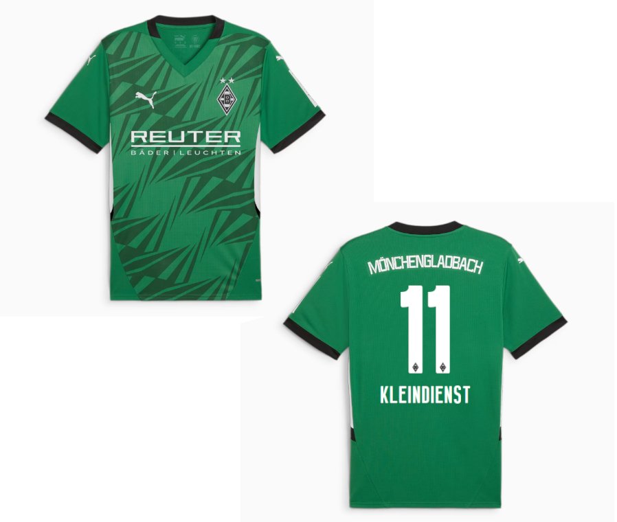 BMG BORUSSIA MÖNCHENGLADBACH Trikot Away Herren 24 / 25 - KLEINDIENST 11 - sportiger.de