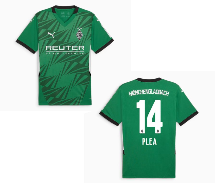 BMG BORUSSIA MÖNCHENGLADBACH Trikot Away Herren 24 / 25 - PLEA 14 - sportiger.de