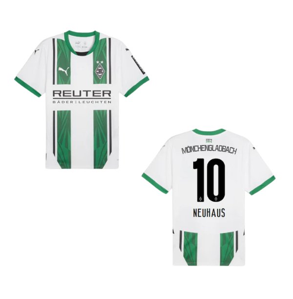 BMG BORUSSIA MÖNCHENGLADBACH Trikot Home Kinder 24 / 25 - NEUHAUS 10 - sportiger.de